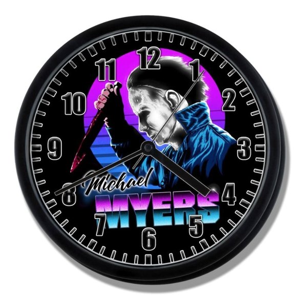 Clock Wall Decor Halloween Michael Myers Clock New Poshmark